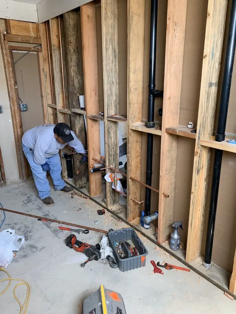 Commercial rough-in plumbing for Commercial Plumbing in Ridgedale Park